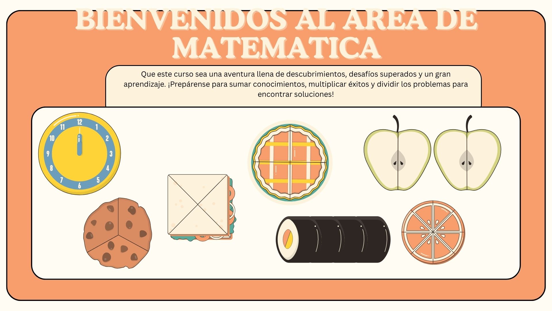 Bienvenidos al curso de Matemáticas